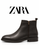 Zara Men’s Dark Brown Chelsea Ankle Boots