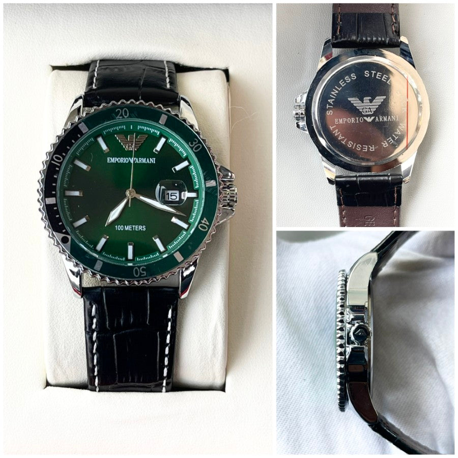 ARMNI LEATHER WATCH
