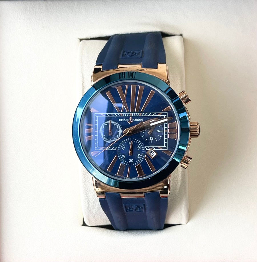 ULYSE NARDIN SILICON STRAP WATCH