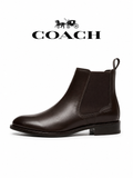 COACH Classic Dark Brown Elegant Men’s Ankle Boots