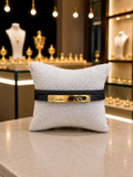 CARTR Classic Leather & Gold-Tone Signature Bracelet