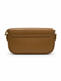 COCH MINIMALIST CAMEL SHOULDER BAG WITH BOLD 'C' HARDWARE LADIES SLING BAG