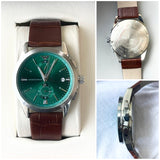 EMP ARMN LEATHER WATCH