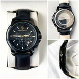 MASRATI LEATHER WATCH