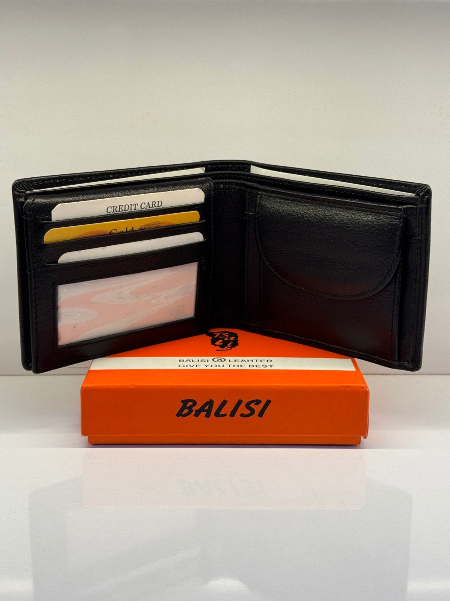 LEE LEATHER BI FOLD MENS WALLET