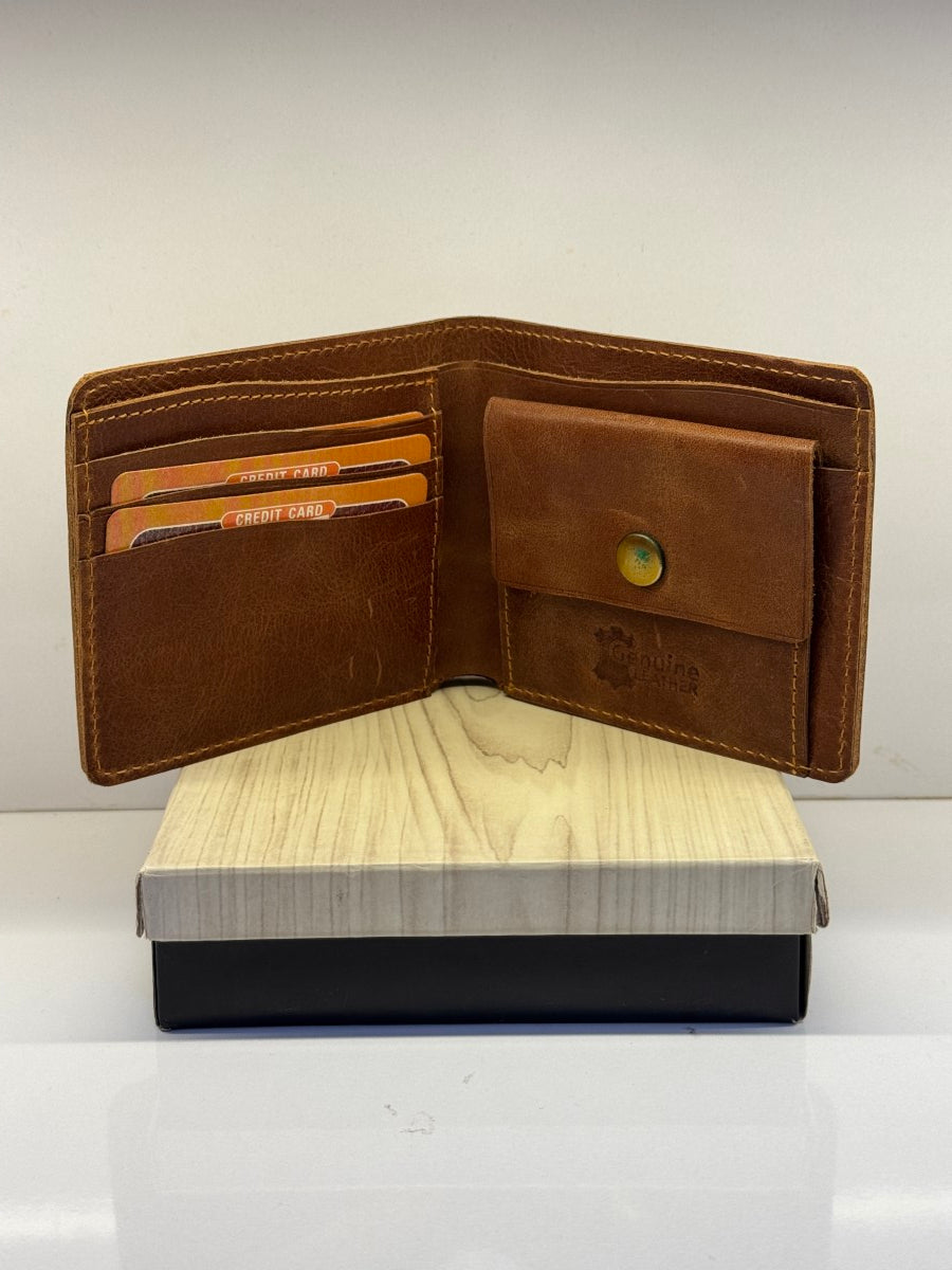 SUPERDRY DESIGNER BI FOLD MENS WALLET
