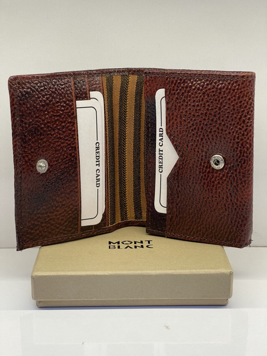 MB LEATHER TRI FOLD MENS WALLET