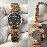 ARMNI STAR DESIGN LADIES WATCH