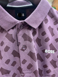 HG BSS PRINTED POLO T-SHIRT