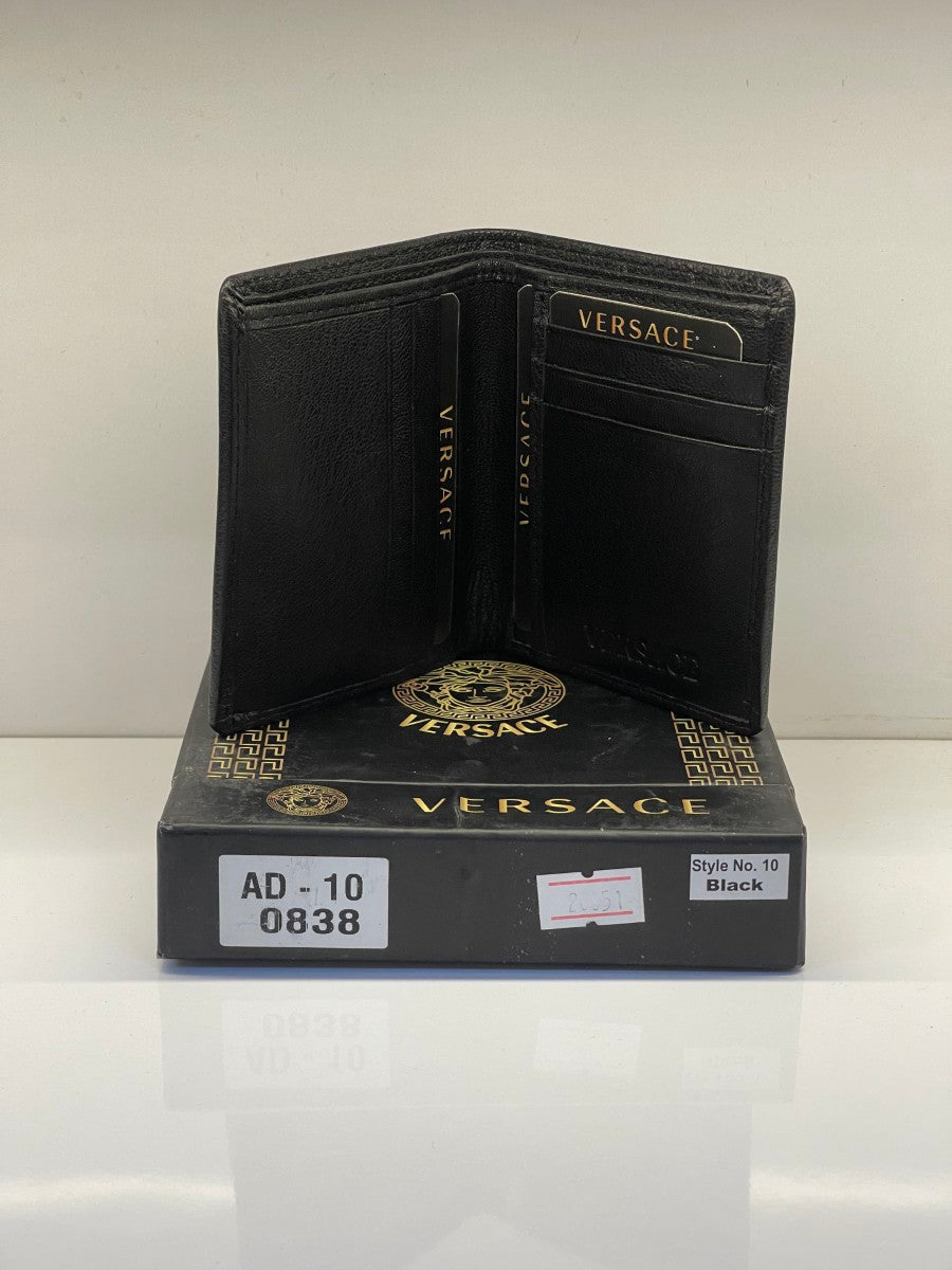 VERSC LEATHER BI FOLD MENS WALLET
