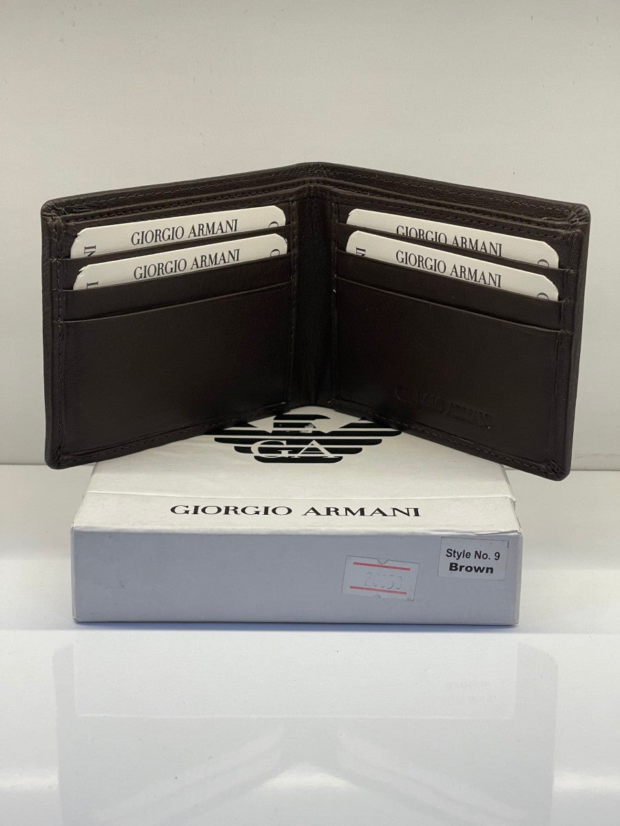 EMP ARMNI LEATHER MENS WALLET