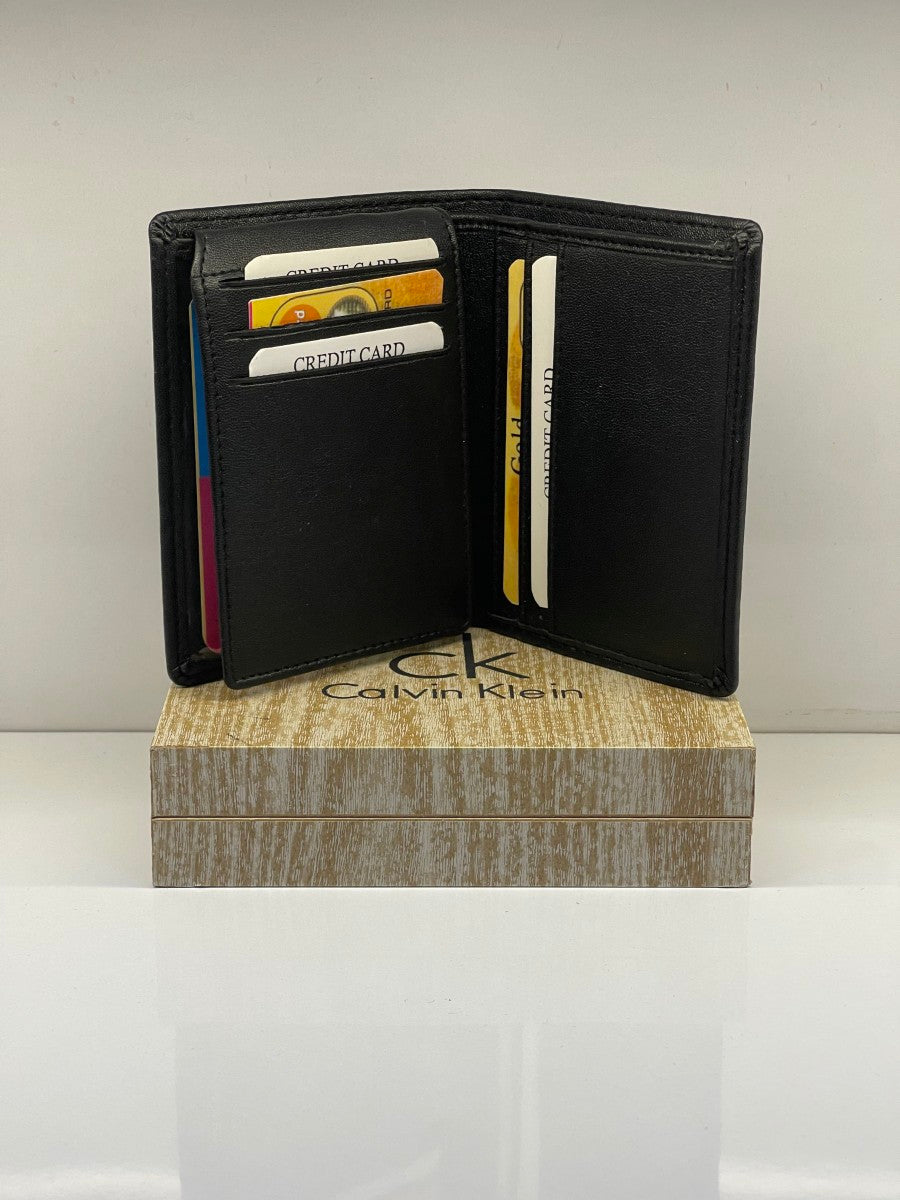 C-K LEATHER MENS WALLET