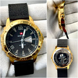 SWIS ARMY NYLON STRAP WATCH