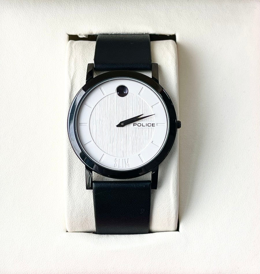 POLC BASIC LEATHER WATCH
