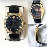 GCCI LEATHER STRAP WATCH