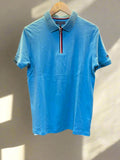 TMY ZIP POLO T-SHIRT