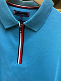 TMY ZIP POLO T-SHIRT