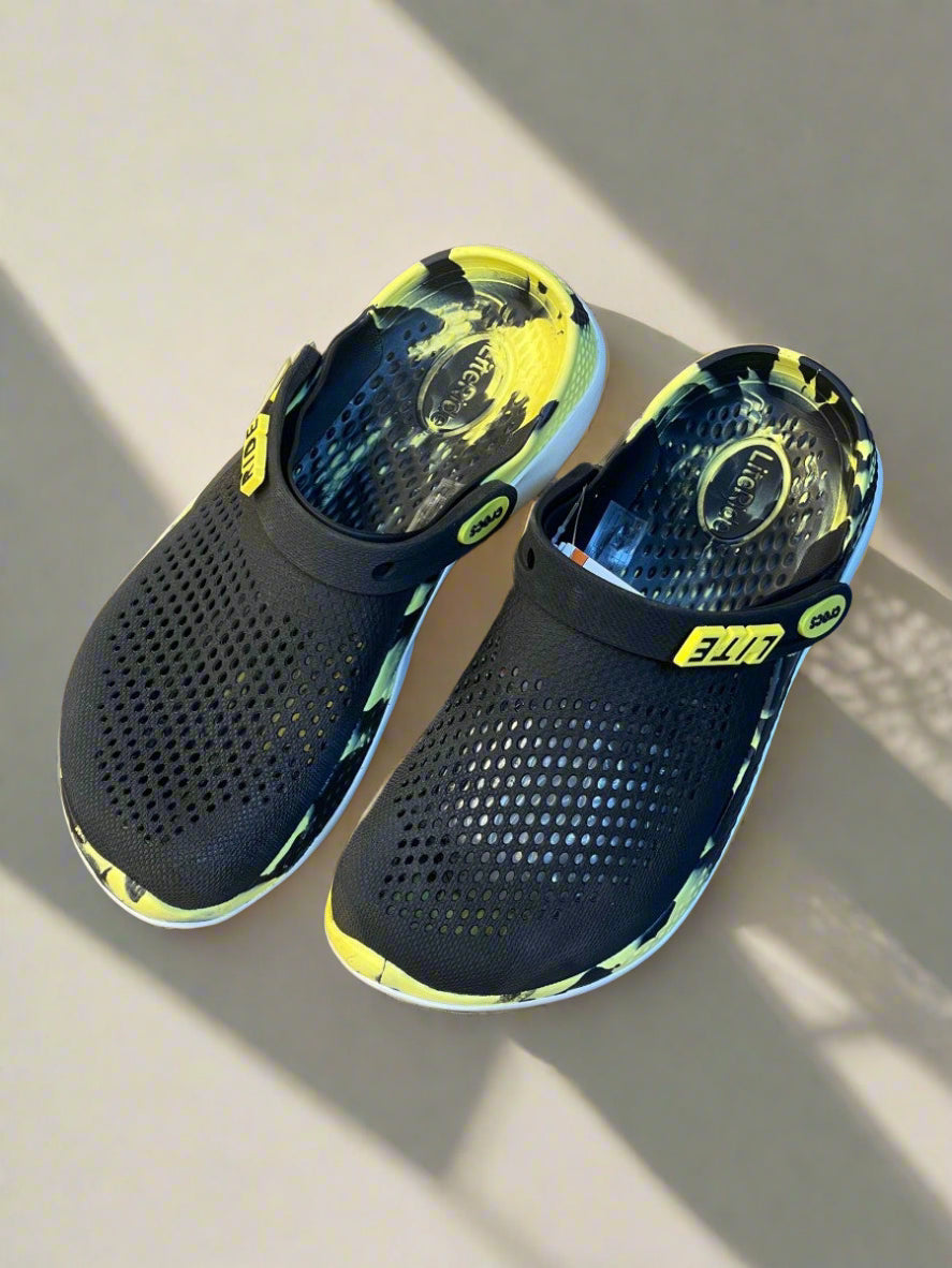 CLOGS 360 YELLOW PRINT
