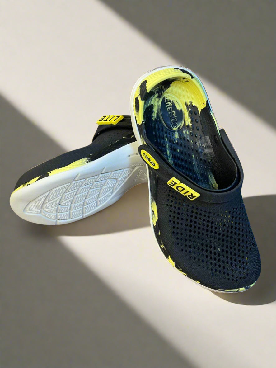 CLOGS 360 YELLOW PRINT