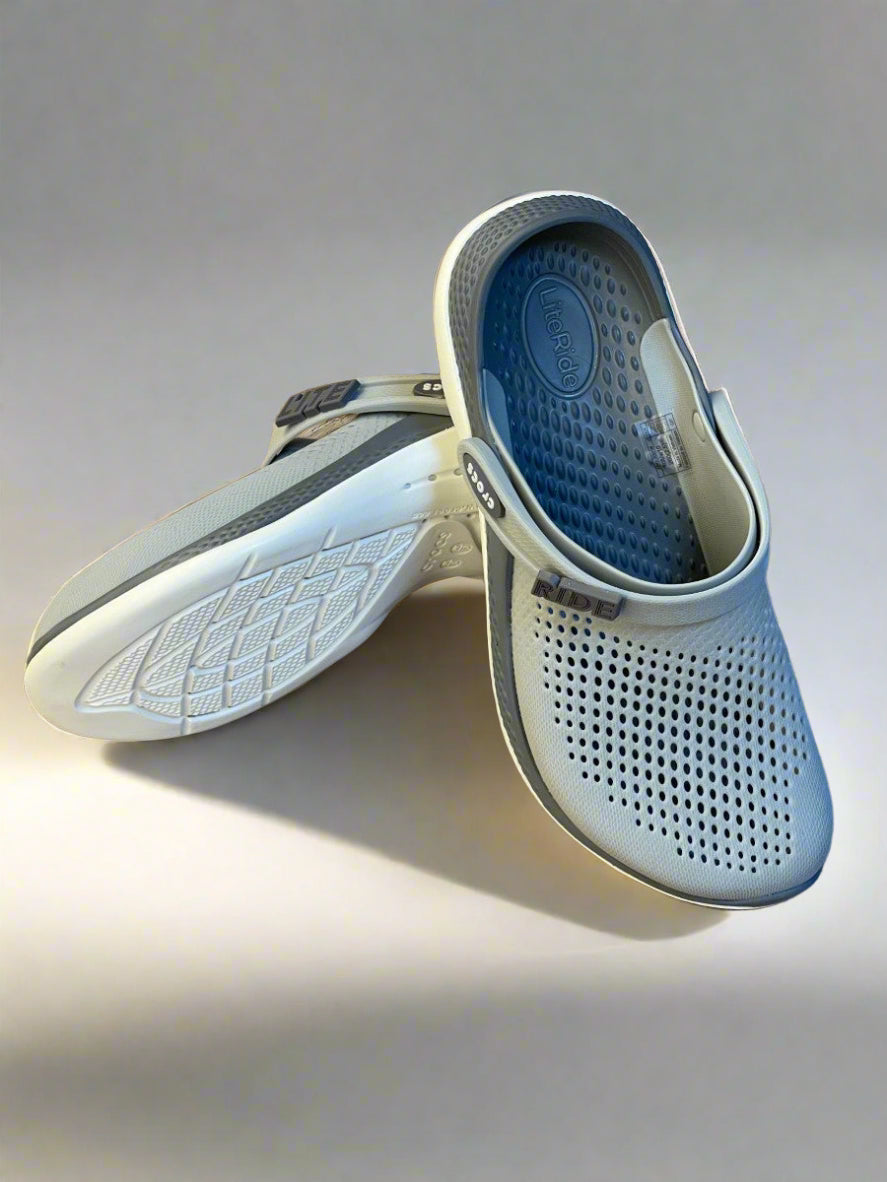 CLOGS 360 GRAY & WHITE