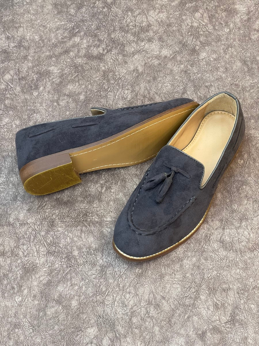 HAND MADE SHEET SOLE TESSEL LOAFERS
