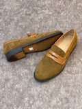 HAND MADE SUEDE LOAFERS