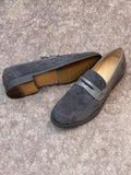HAND MADE SUEDE LOAFERS