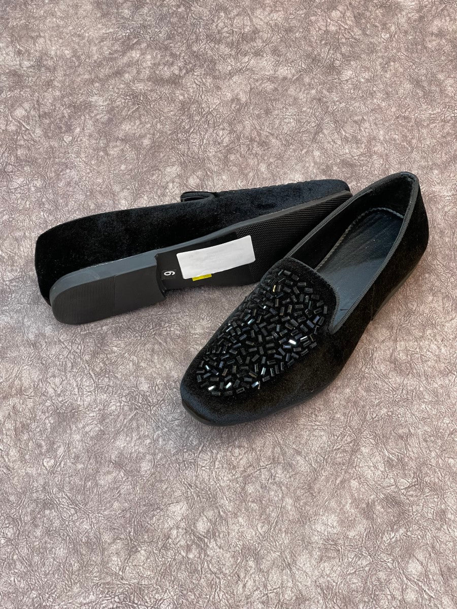 HAND MADE STONE PARTY WEAR LOAFERS