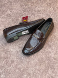 BALY TEXTURE LOAFERS