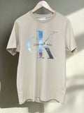 C-K LOGO PRINTED  DESIGNER ROUND NECK T-SHIRT