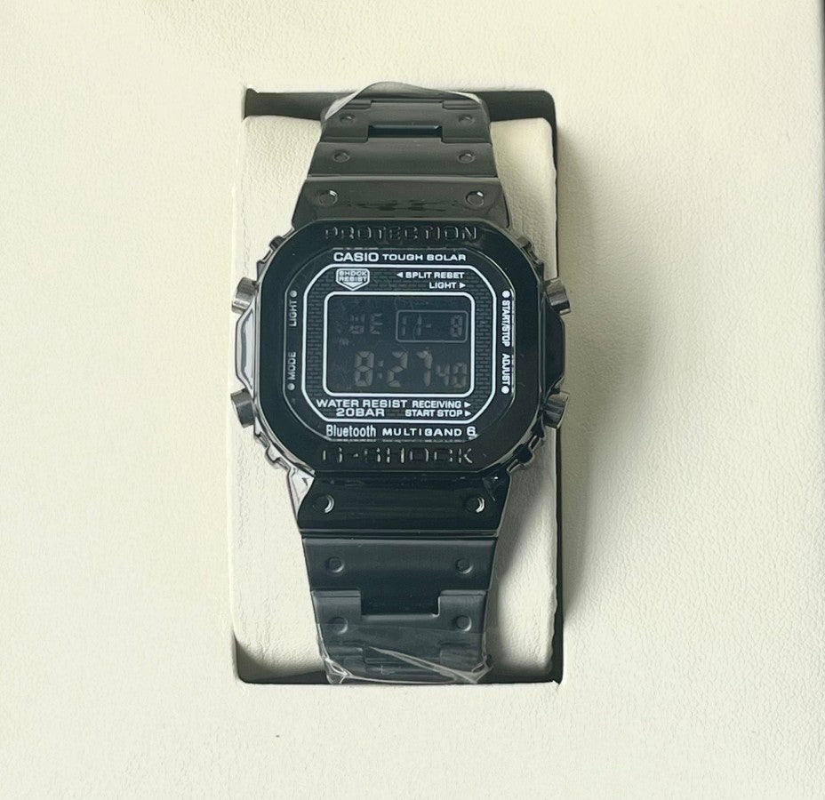 G SHCK METAL STRAP WATCH