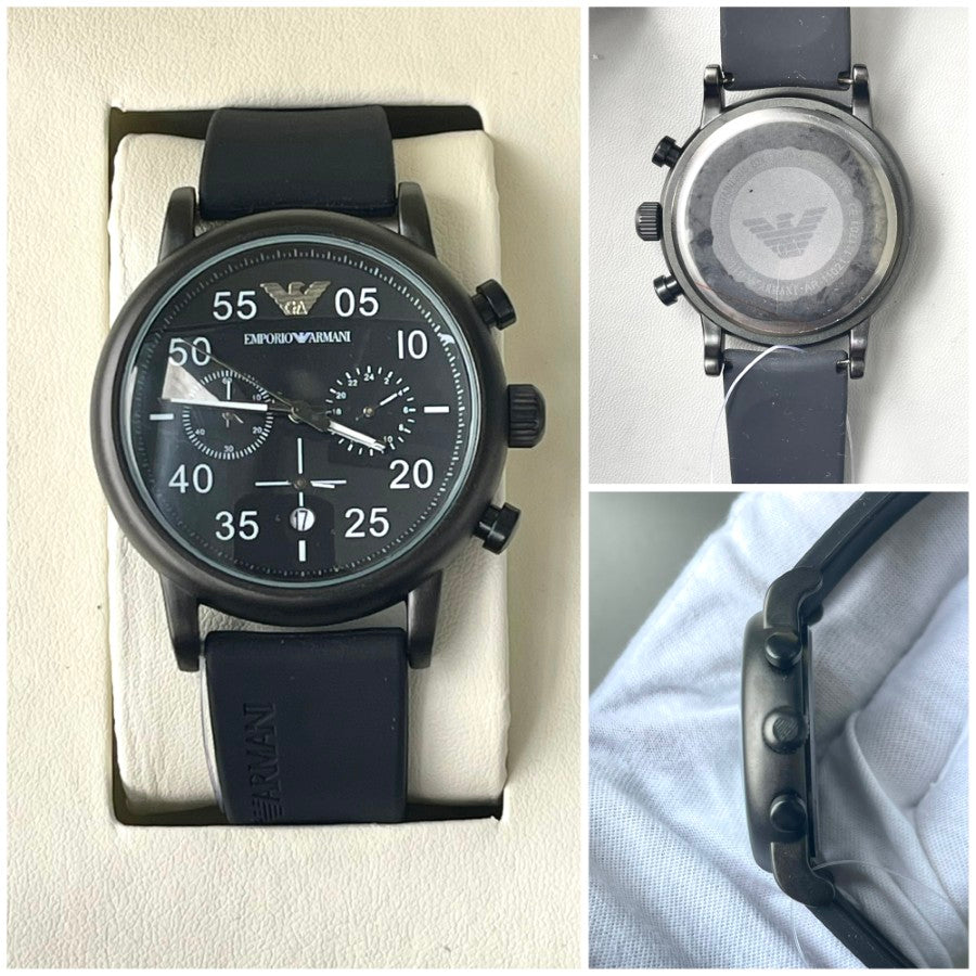EMP ARMNI SILICON STRAP WATCH