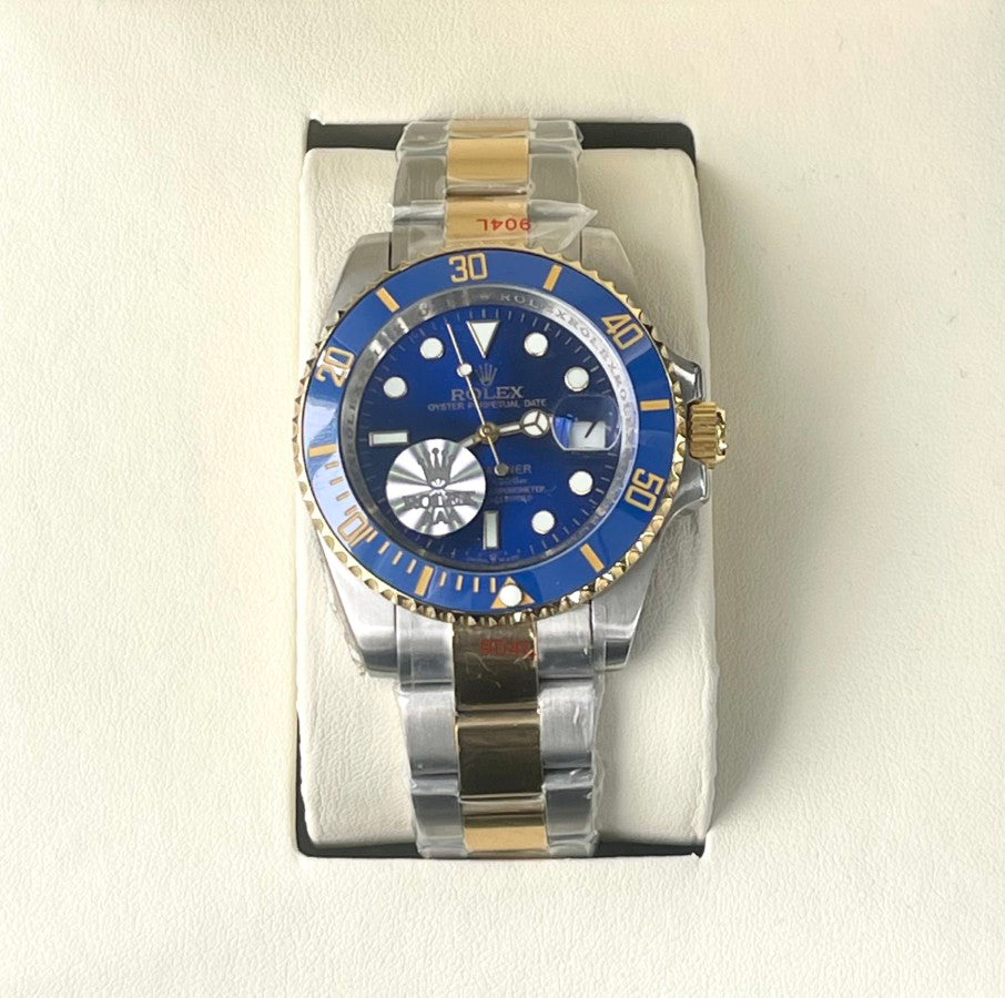 ROLX OYSTER METAL STRAP WATCH