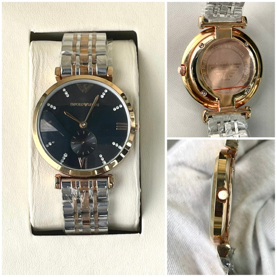 EMP ARMNI METAL STRAP WATCH
