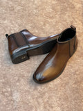 ALD ZIP MODEL CHELSEA BOOTS