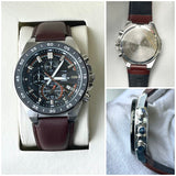 EDIFICE LEATHER STRAP OG WATCH