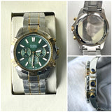 FOSSIL GREEN DIAL METAL STRAP OG WATCH