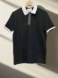 HKT LONDON BLACK POLO T-SHIRT