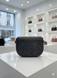 CLVN KLIN MONOGRAM SADDLE  LADIES SLING BAG