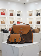 BSBAG LISBAG: Two-Toned TOTE LADIES BAG