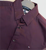 TMY MEN'S PLAIN REGULAR FIT SHIRT