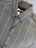 TMY MEN'S REGULAR FIT STRIPED SHIRT
