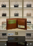 UCB LEATHER BI FOLD MENS WALLET