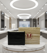 WOOPS LEATHER BI FOLD MENS WALLET