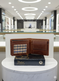 BERSA LEATHER BI FOLD MENS WALLET