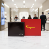 FERAGMO LEATHER BI FOLD MENS  WALLET