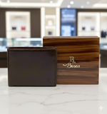 BERSA PREMIUM LEATHER  BI FOLD MENS  WALLET