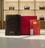 CARTR PREMIUM TRI FOLD  MENS WALLET