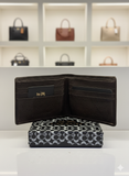 COACH DESIGNER BI FOLD MENS WALLET