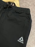 REBOK VECTOR LOGO FLEECE/KNIT TRACK PANTS